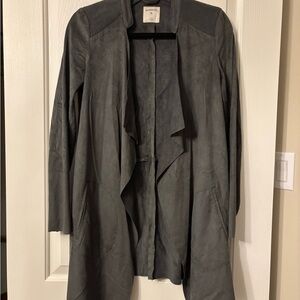 Elegant Charcoal Utility Jacket